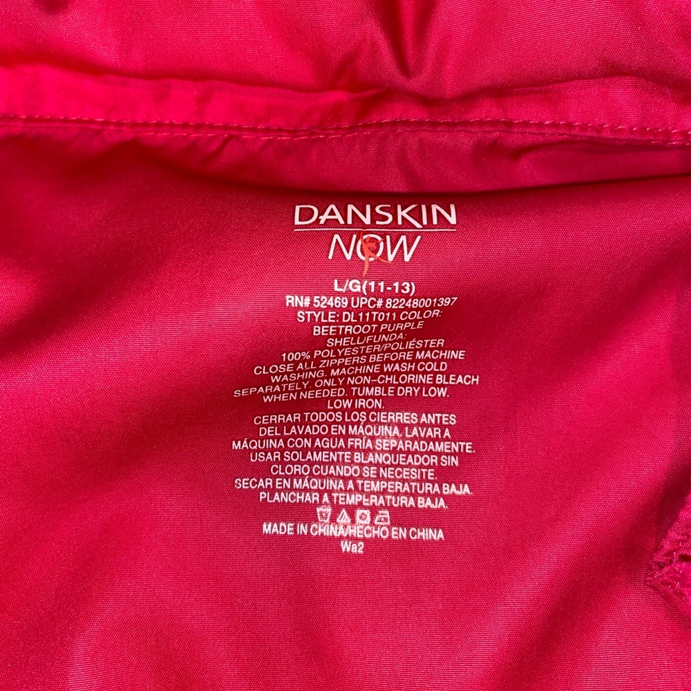 Danskin pink jacket! Size large